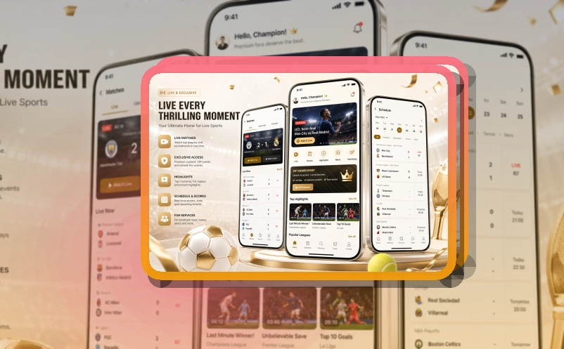买球站APP安装与赛程查看界面